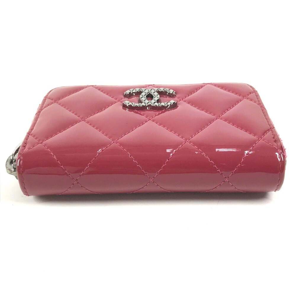 CHANEL Pink Logo Wallet - Picture 5 of 15